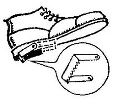 Как сделать приспособление против скольжения обуви